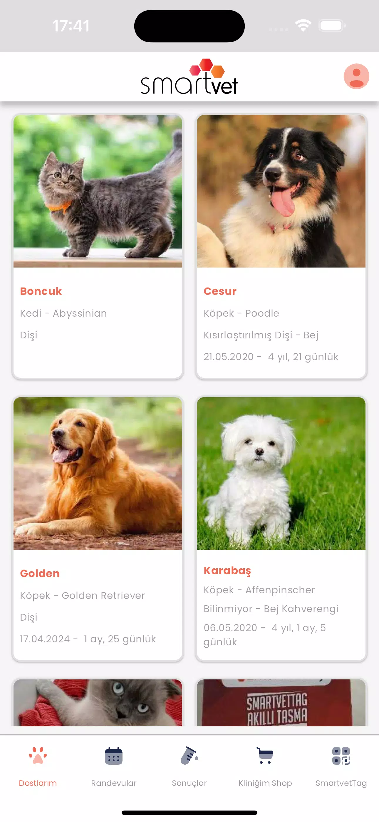 SmartVET Screenshot 1