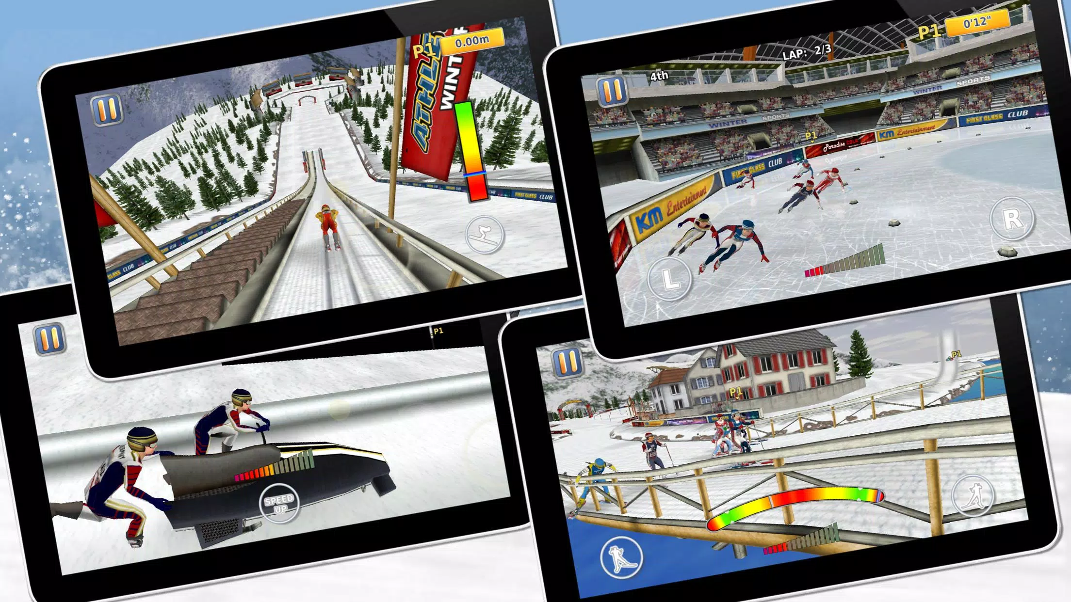 Athletics 2: Winter Sports Captura de tela 2