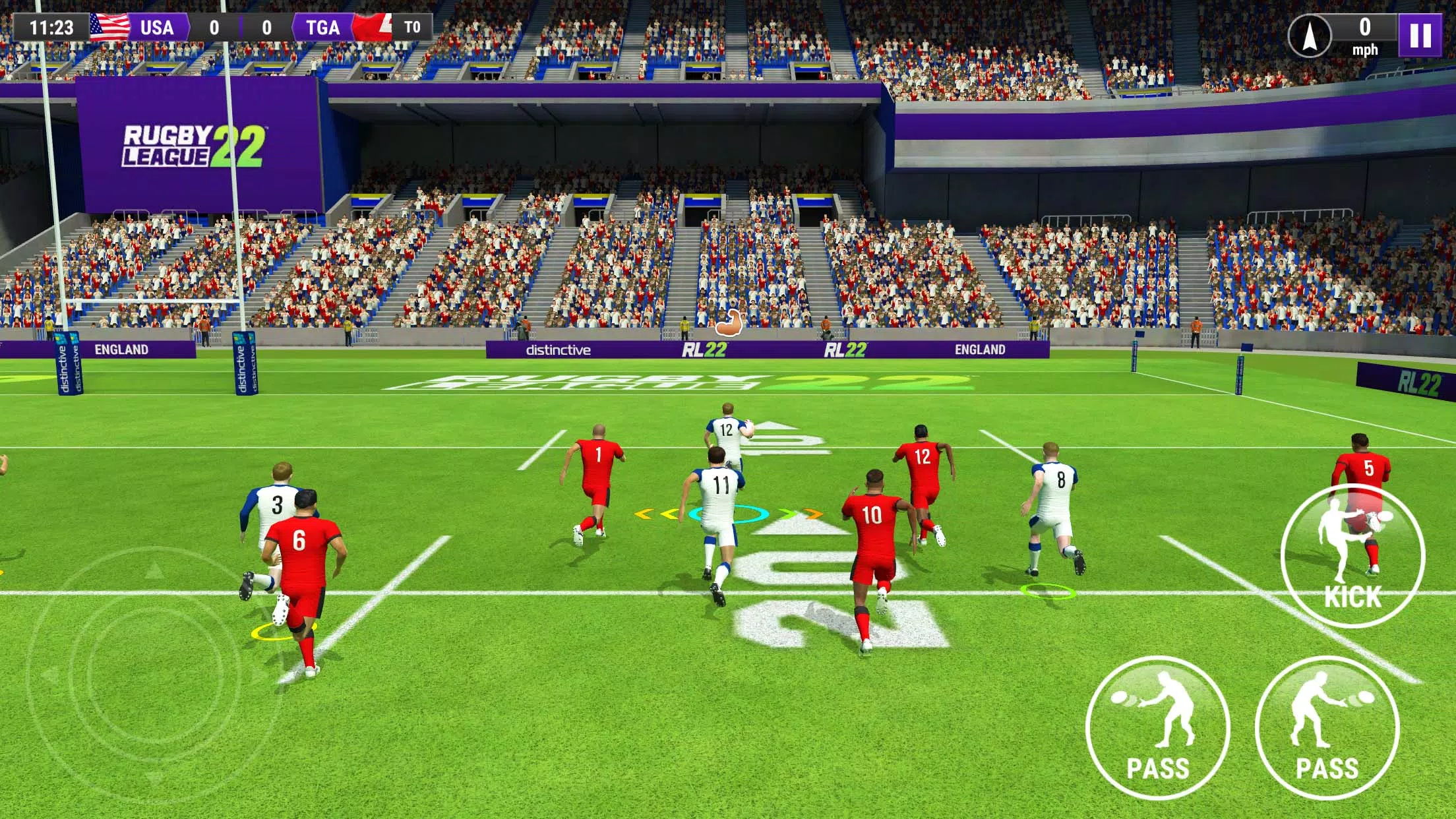 Rugby League 22 स्क्रीनशॉट 1