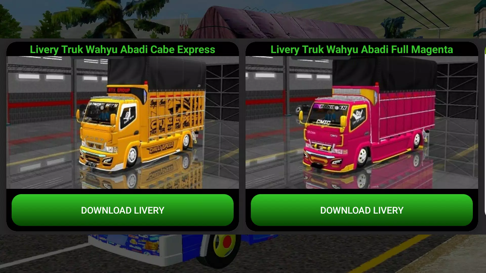 Mod Truck Wahyu Abadi Bussid Screenshot 4