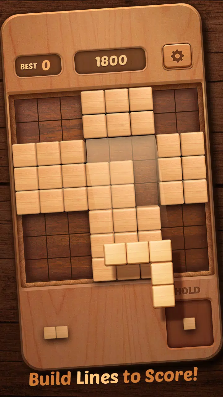 Wood Block Puzzle 3D 스크린샷 1