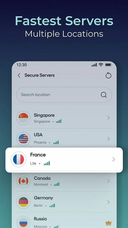 Surge VPN Captura de pantalla 4