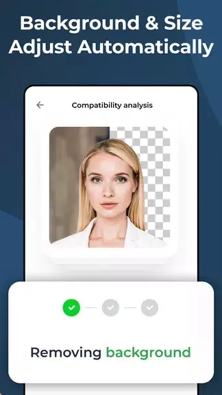 Biometrische Passbilder App Screenshot 2