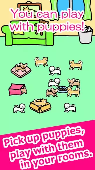 Play with Dogs - relaxing game スクリーンショット 2