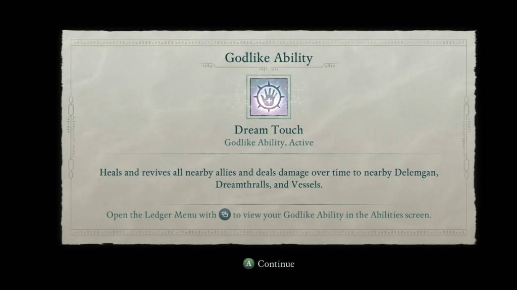 Dream Touch Ability Description