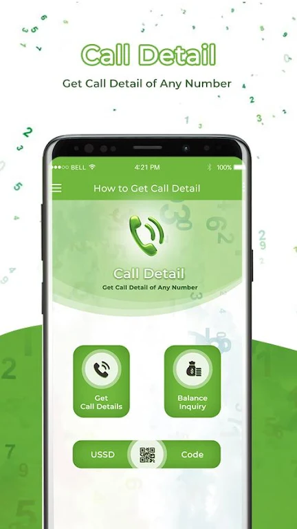 Any Number Call Detail App Captura de tela 1