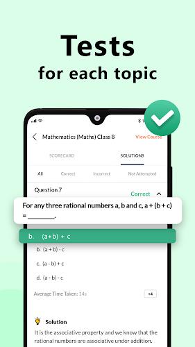 Class 8 CBSE NCERT & Maths App Скриншот 1