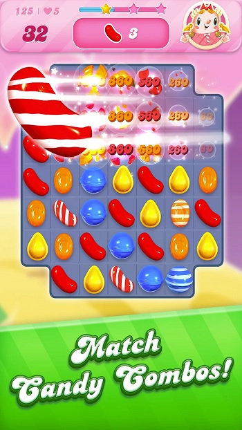 Candy Crush Saga Captura de pantalla 1