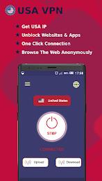 USA VPN -Safe Secure VPN Proxy應用截圖第4張