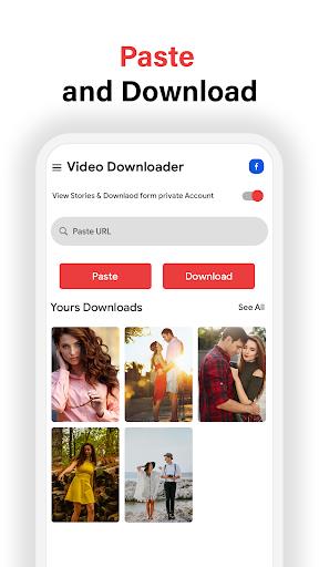 Real Video Player & Downloader 스크린샷 1