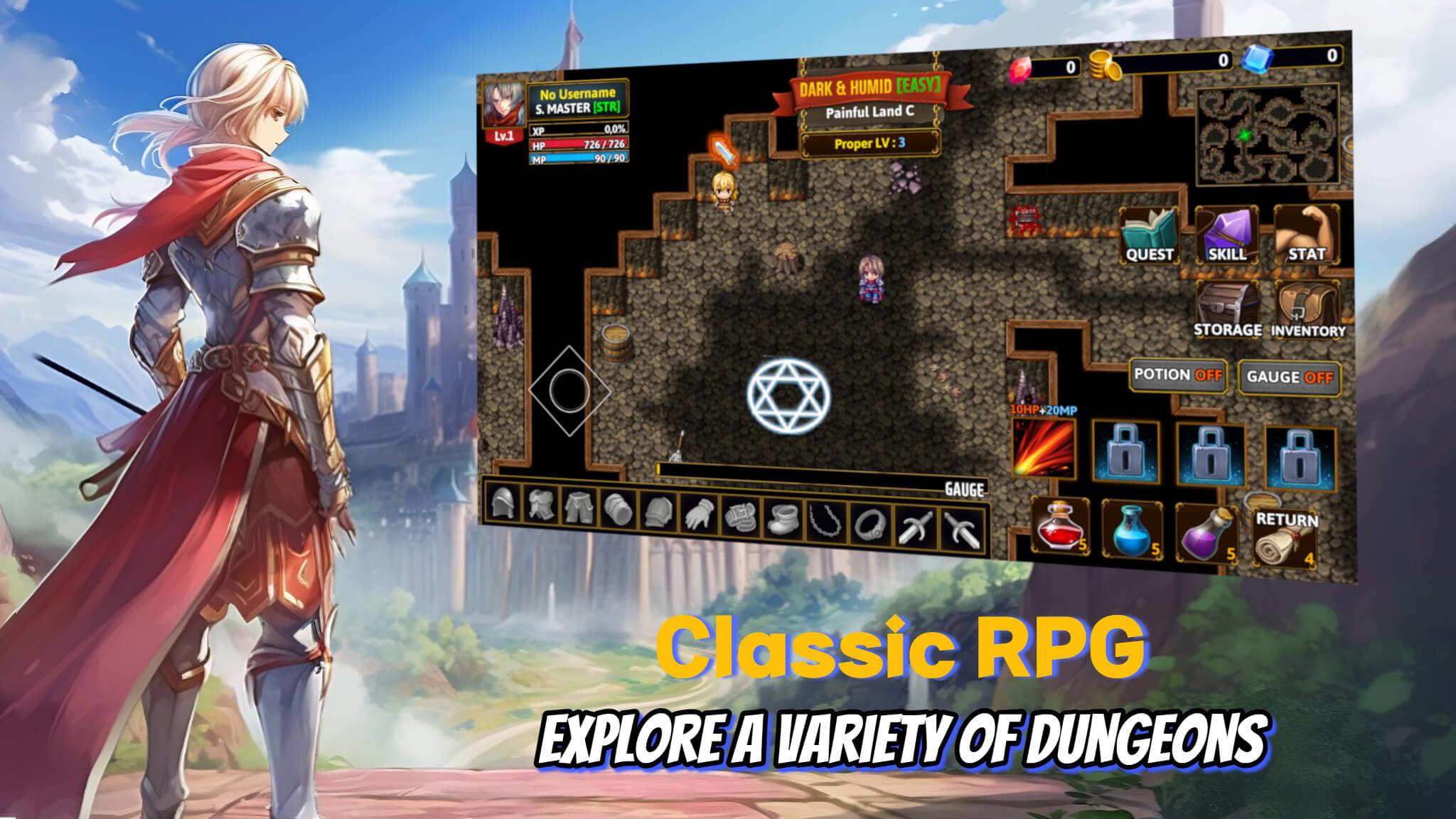 Darkside Dungeon roguelike rpg Screenshot 3