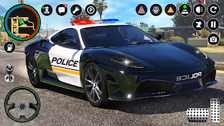 SUV Police Car Chase Thief Sim Captura de pantalla 1