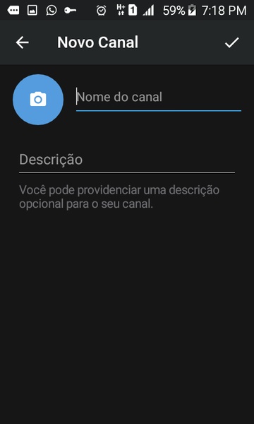 Telegram Black Captura de tela 1