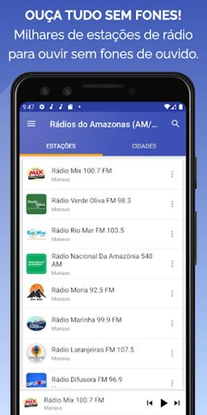 Rádios do Amazonas (AM/FM)應用截圖第3張