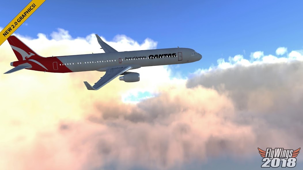 Flight Simulator 2018 FlyWings Mod 스크린샷 2