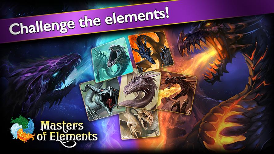 Masters of Elements－Online CCG 스크린샷 3