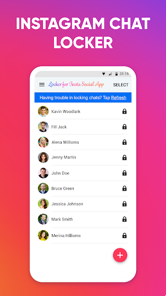 Locker for Insta Social App Mod 스크린샷 1