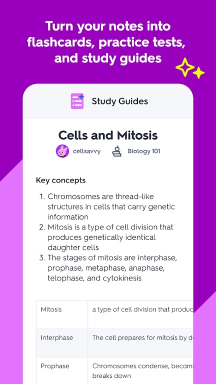 Quizlet: aprendizado com IA Captura de tela 2