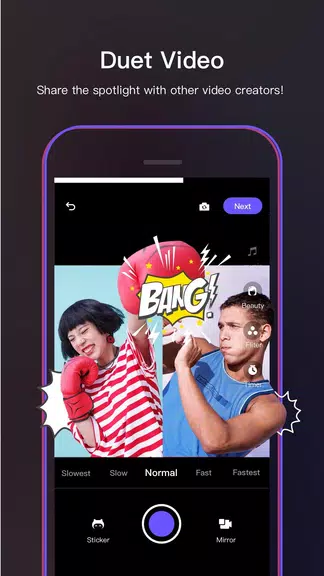 VOOV - Free Social Video App Captura de pantalla 1