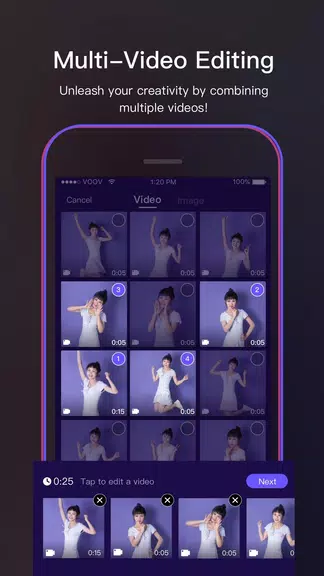 VOOV - Free Social Video App Captura de pantalla 4