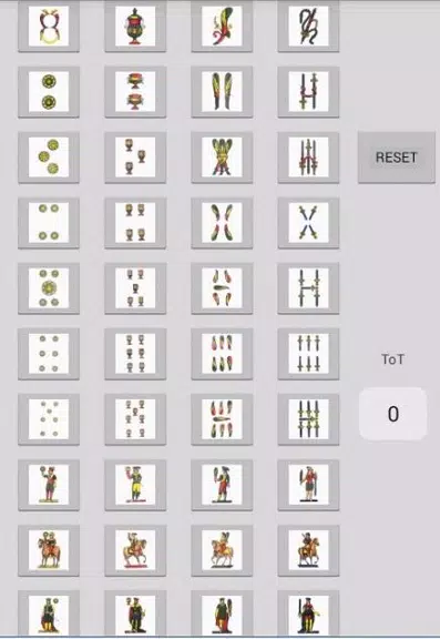 card counting napoletane cards Screenshot 1