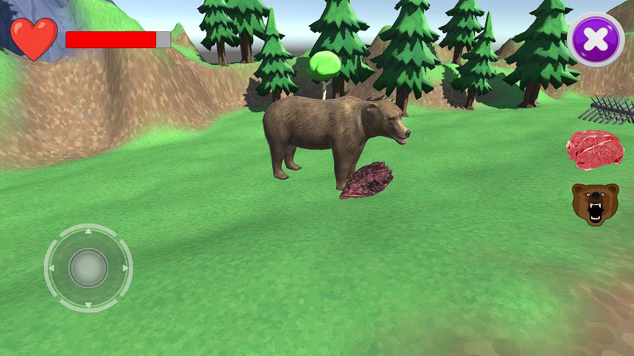 Bear simulator 스크린샷 2