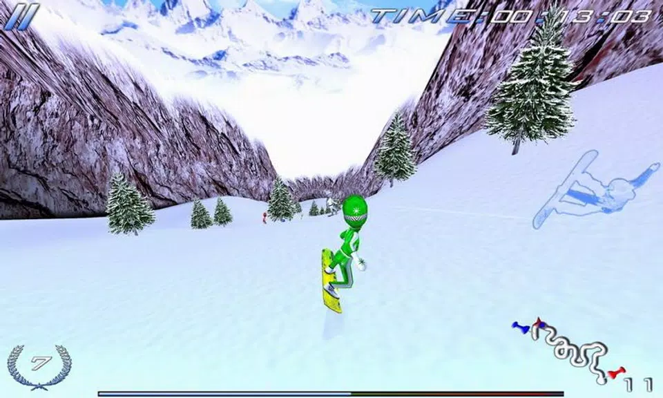 Snowboard Racing Ultimate Capture d'écran 2