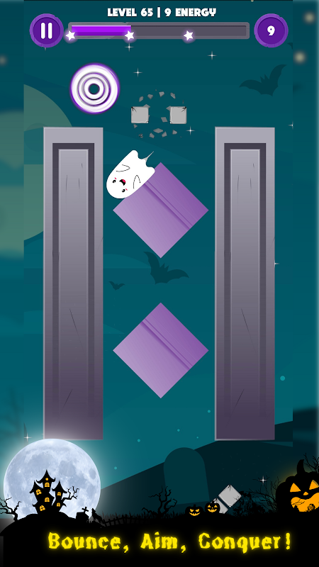 Ghost Glider: Spooky Adventure Скриншот 2