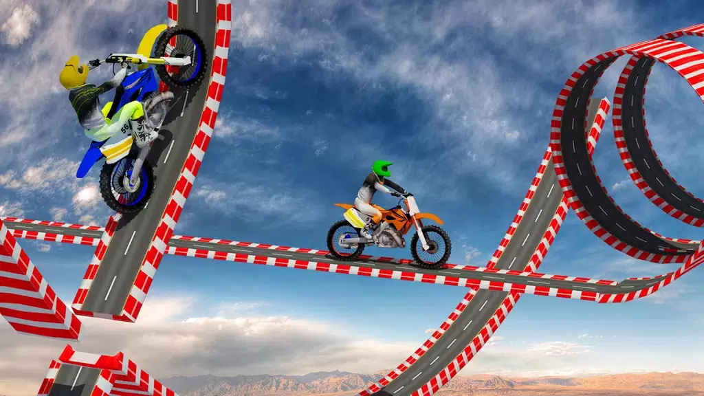 Stunt Bike Race Moto Drive 3D Capture d'écran 4