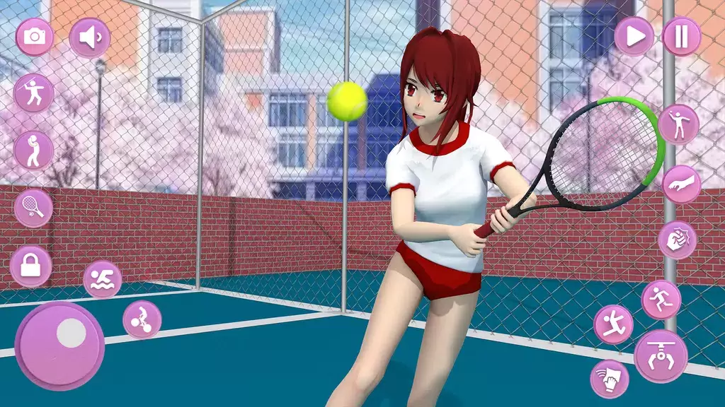 Anime School Girl Simulator 3D スクリーンショット 2