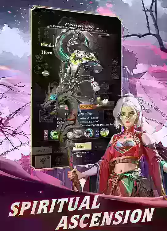 Guerreros míticos: Pandas Gameplay