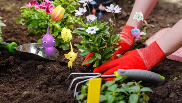Pikmin Bloom的地球日活动：花派对步行