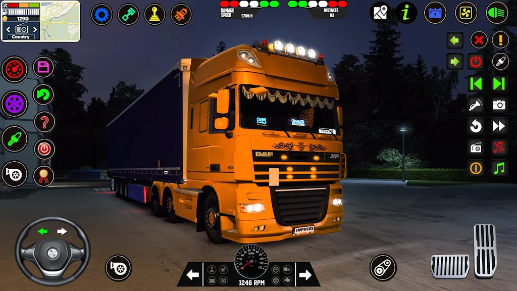 Truck Simulator 2023 Truck 3D Captura de tela 4