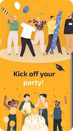 Organize Your Party Guest List Скриншот 1