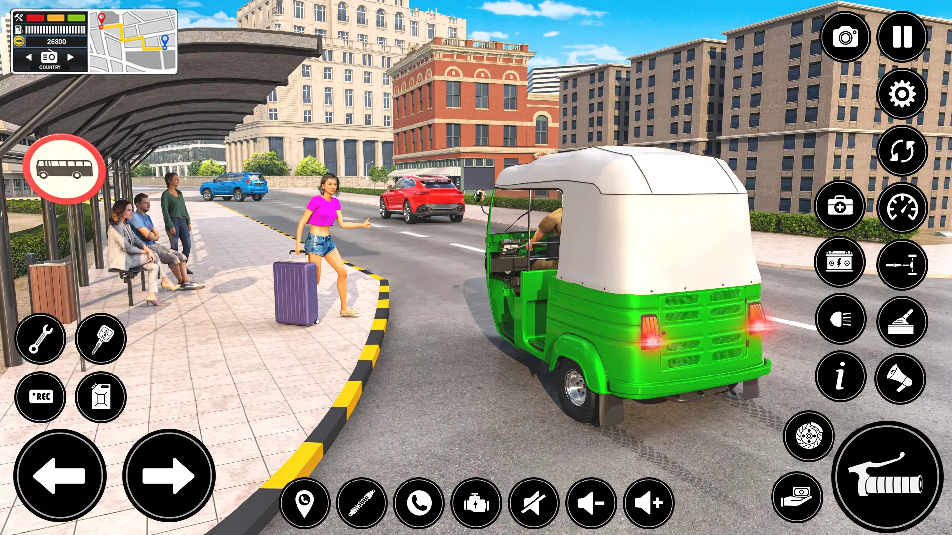 Auto Tuk Tuk Rickshaw Game應用截圖第1張