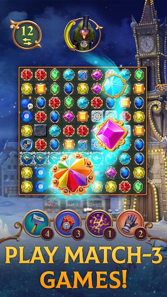 Clockmaker: Jewel Match 3 Game Mod Screenshot 2