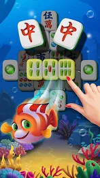 Mahjong Fish Solitaire Match स्क्रीनशॉट 2