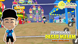 Simulator Game Pasar Malam 3D Screenshot 3