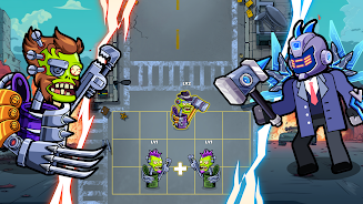 Merge War: Zombie vs Cybermen 스크린샷 2