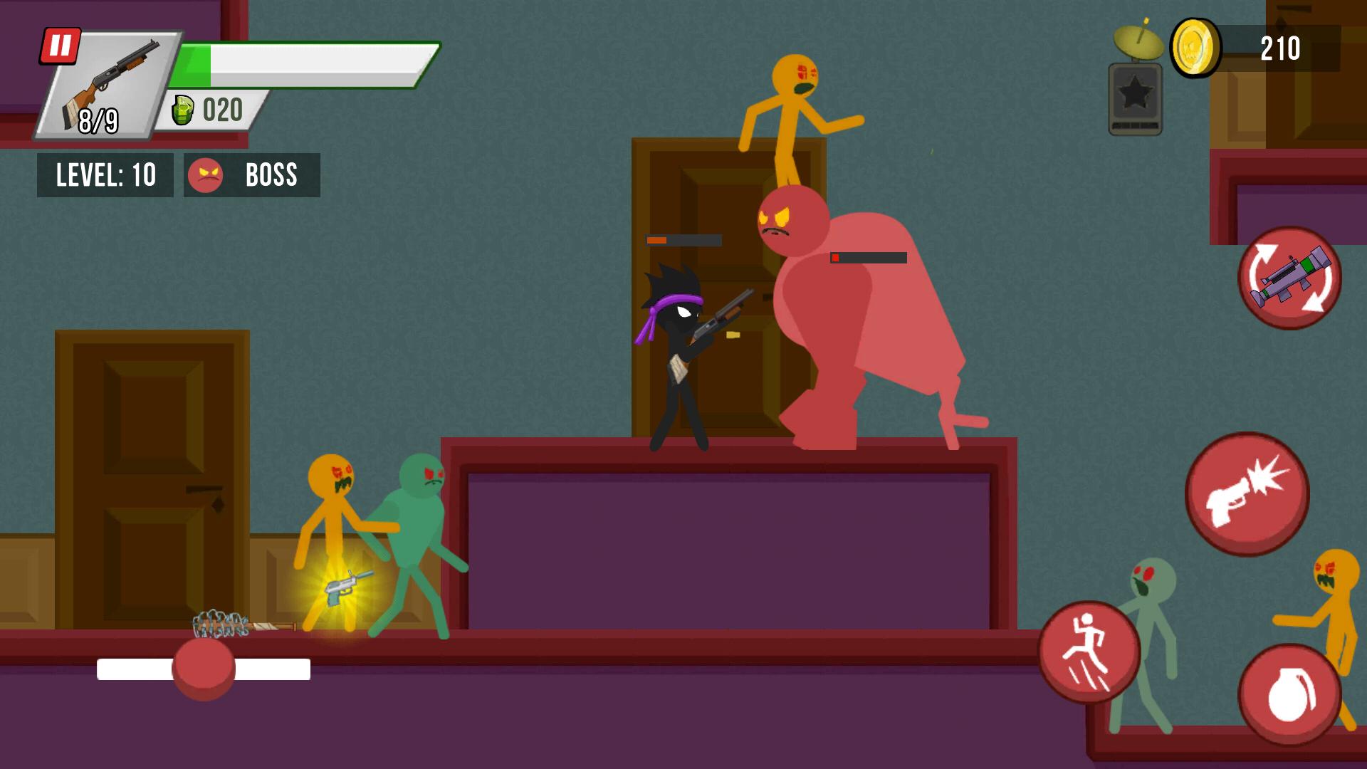 Stick vs Zombies Captura de pantalla 3