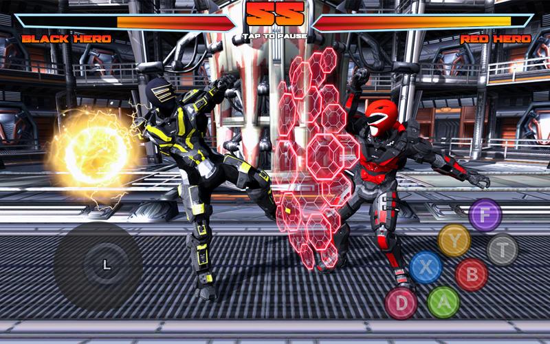 Hero Dino Robot Warrior Battle Captura de pantalla 4