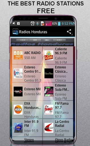 Radios Honduras スクリーンショット 2