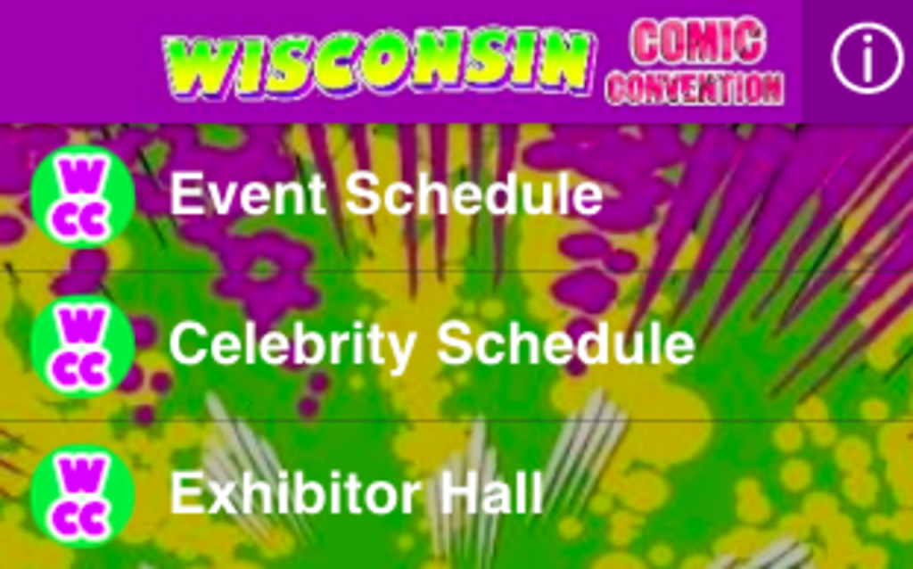 Wisconsin Comic Convention 스크린샷 3
