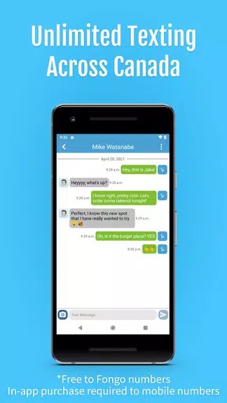 Fongo - Talk and Text Freely Screenshot 4