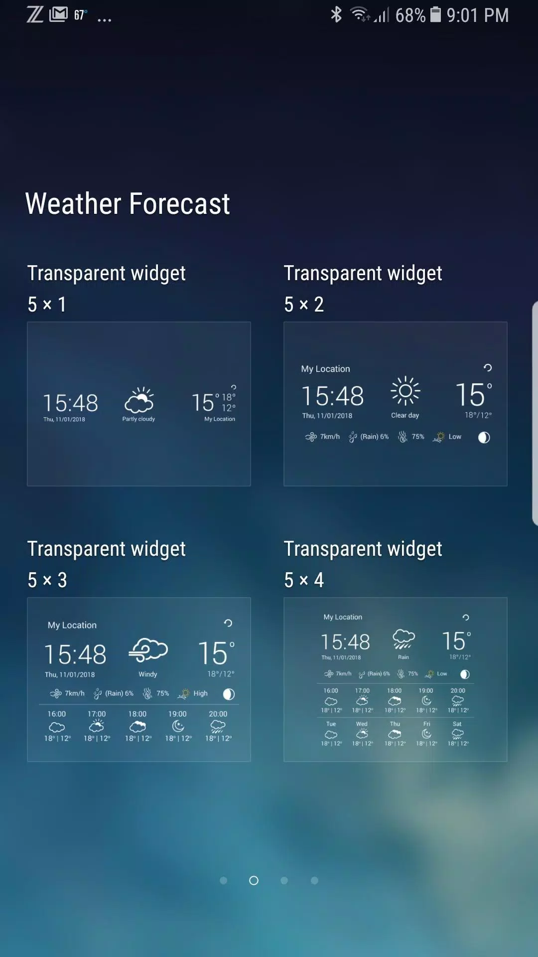 Weather Forecast Captura de tela 3