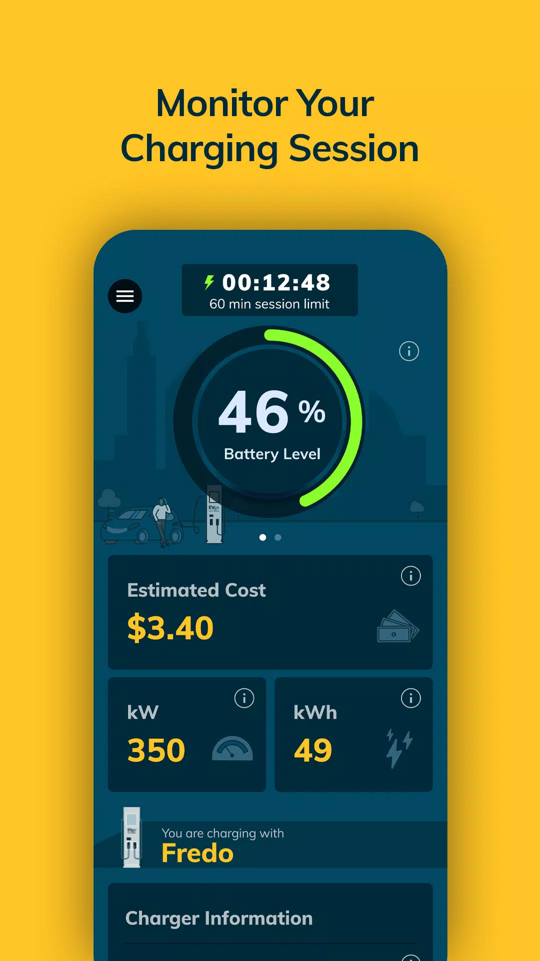 EVgo - Fast EV Charging Captura de pantalla 2