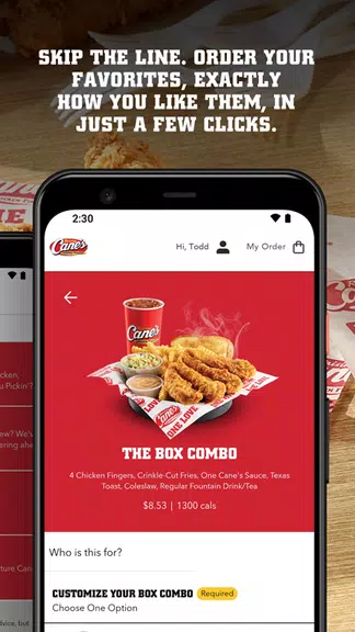 Raising Cane's Chicken Fingers スクリーンショット 2