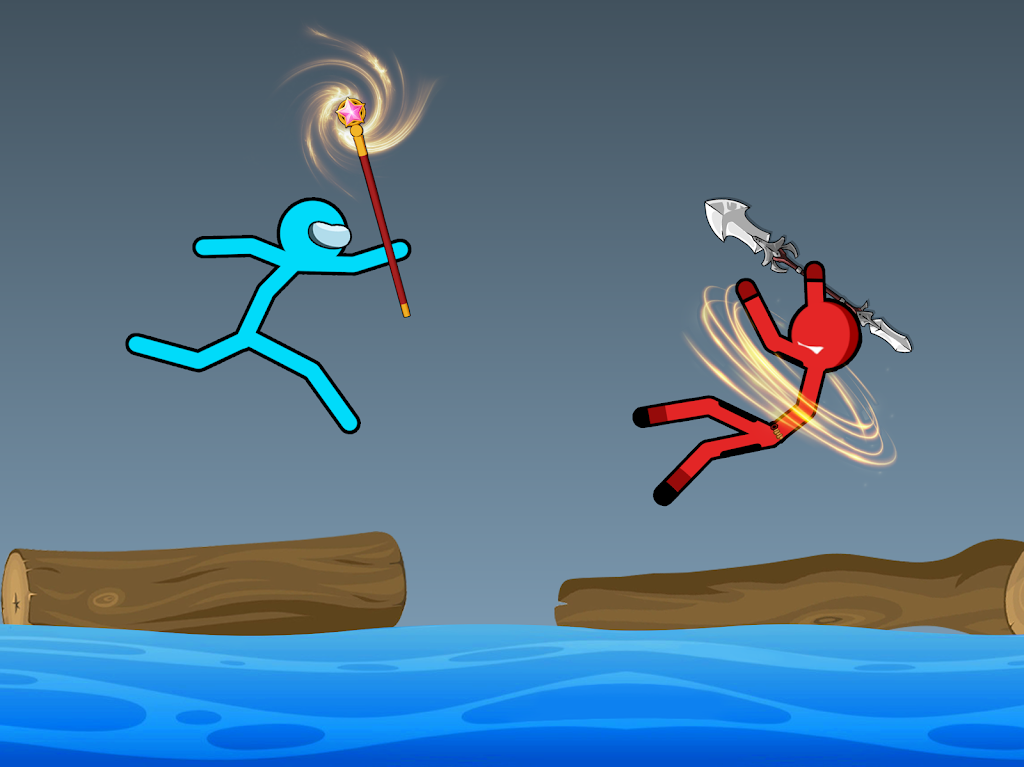 Stick-man Clash Fighting Game Captura de pantalla 1