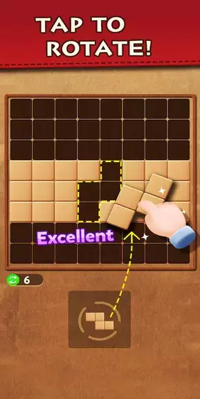 Wood Block Puzzle Classic Game Screenshot 1