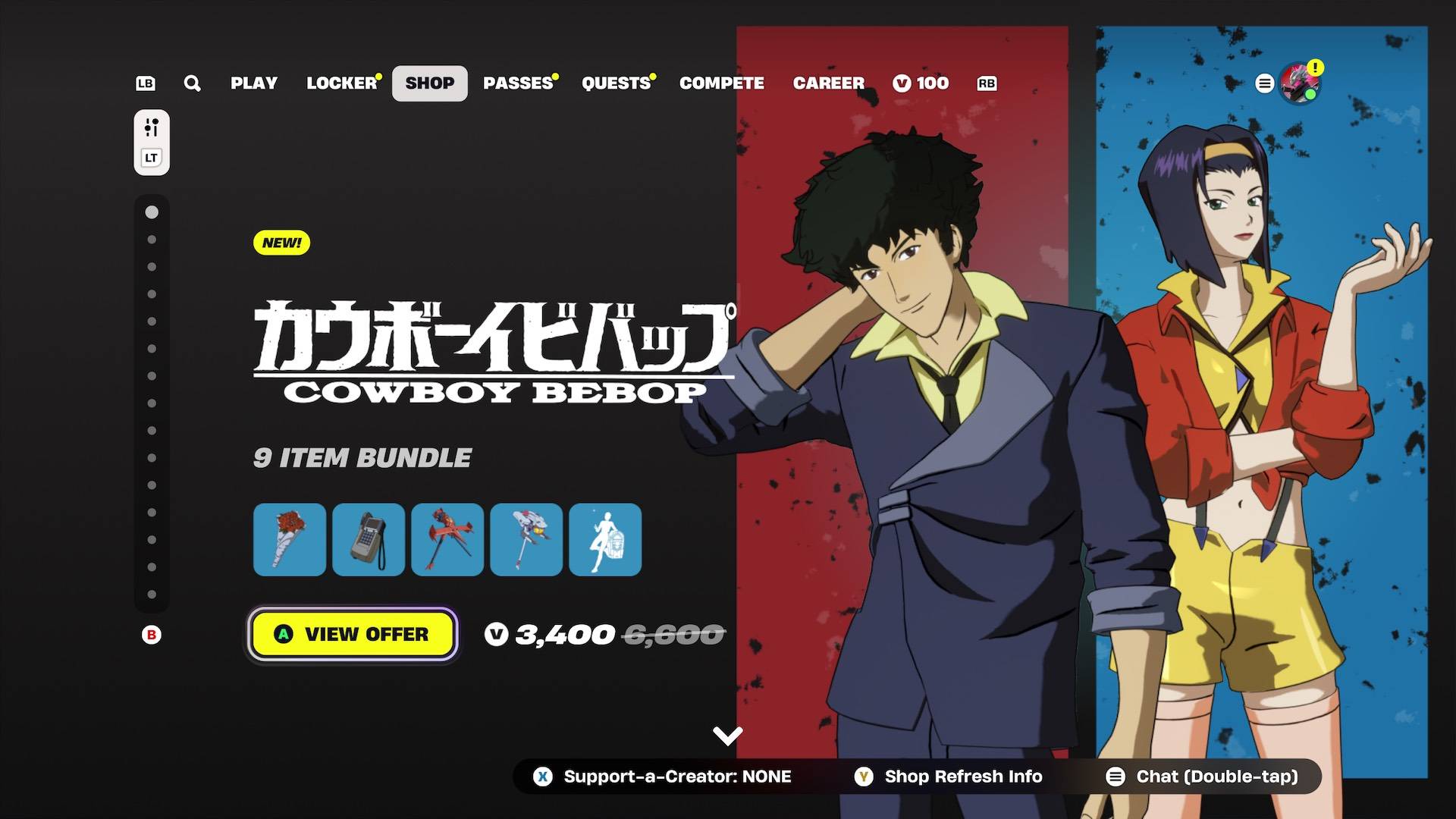 Fortnite: Cowboy Bebop Bonus Gets - Cómo encontrar y completar